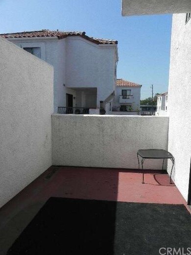 Balcony off of kitchen.