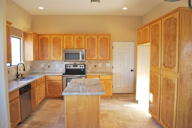Kitchen with new S.S. appliances