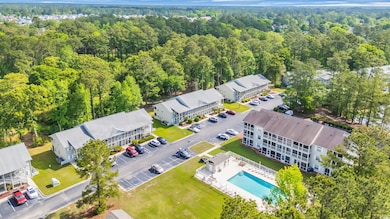 Drone / aerial view featuring a forest view