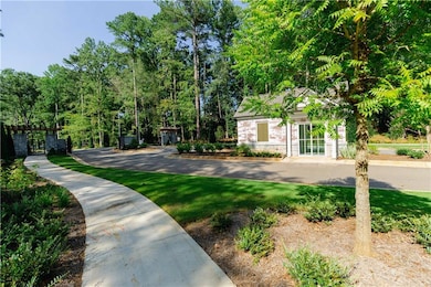 Lush landscaping as you enter Waterside!