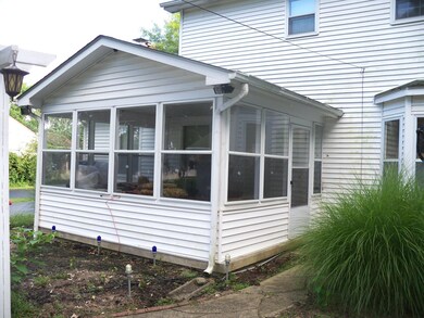 Enclosed rear porch