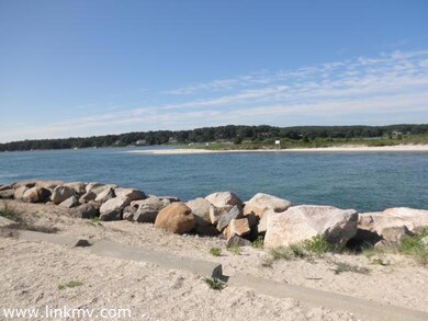 Tashmoo Beach opens to Vineyard Sound Beach 1 mile down the road