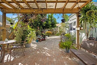 Paved Pergola