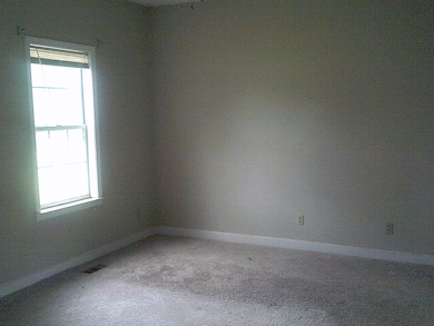 Carpeted spare room with visible vents, plenty of natural light, and baseboards