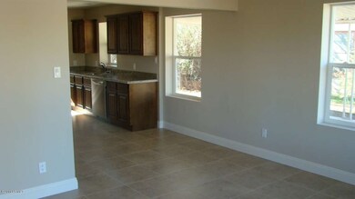 view from front door towards kitchen