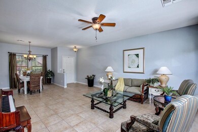 Living and dining area