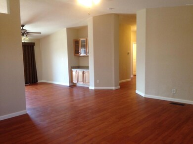 Front room to kitchen