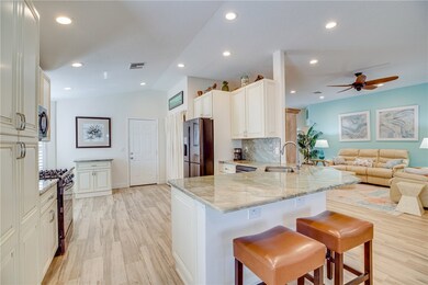 Kitchen area.
