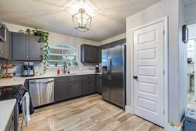 All appliances will convey along with the refriger