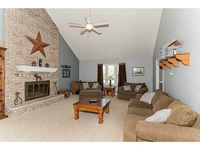 Family Room. Vaulted ceiling