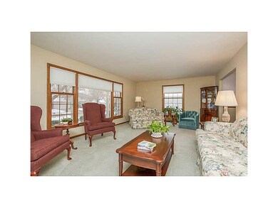 Living Room. Spacious room with large windows