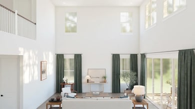 Two-story ceiling