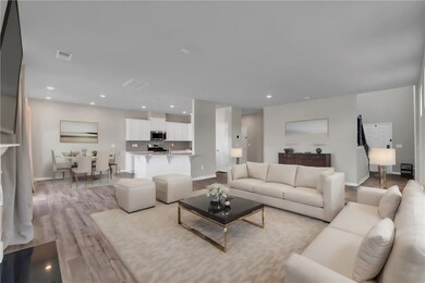 Open Living Virtually Staged