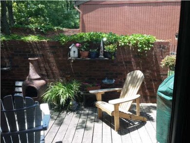 Private, secluded deck/patio is a great evening an