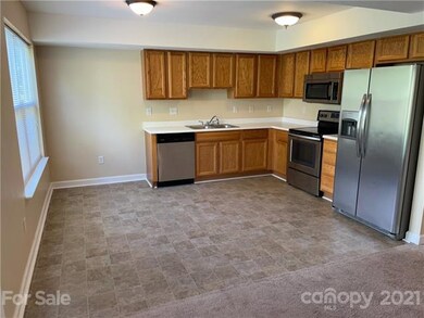 Large eat-in kitchen.