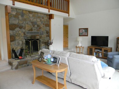 Stone Fireplace