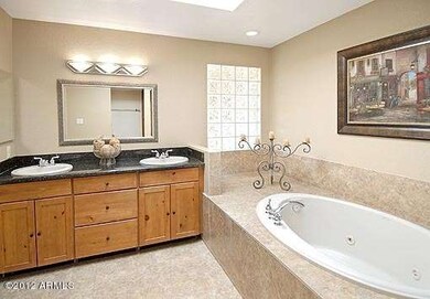 Master bathroom