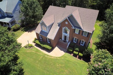 Beautiful manicured lawn.