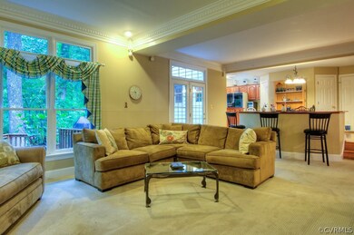 Family Room looking back towards kitchen.