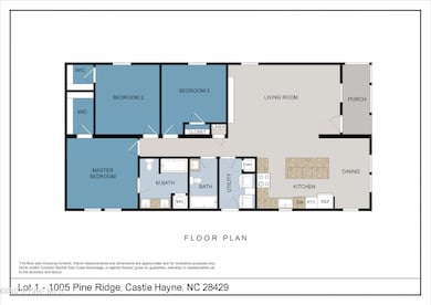 Lot 1 Color Floorplan