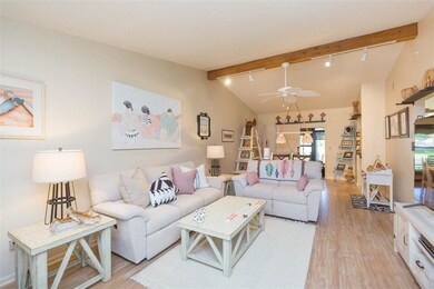 Open floorplan is inviting