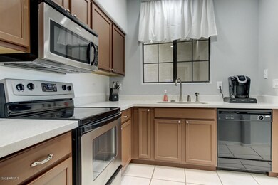Kitchen with appliances