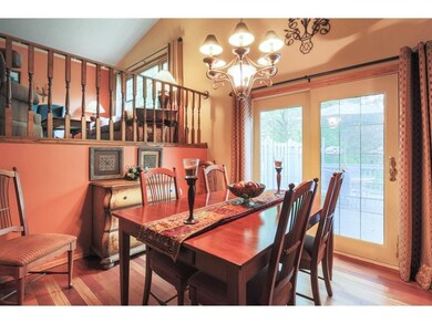 Beautiful formal dining room.
