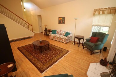 from near fireplace. Opening to rt. is to master.