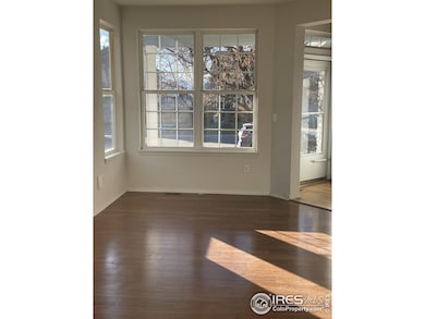 Living room facing West