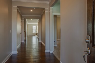 Wide foyer entrance