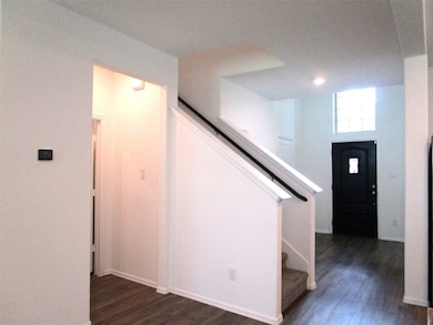 Open concept entrance