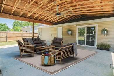 Covered Patio Area is 25x25 ft, plus some sun spac