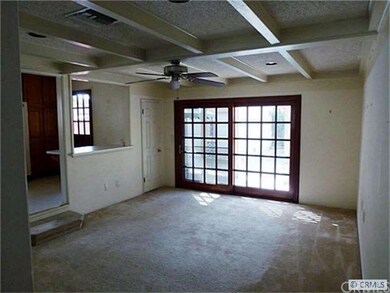 South facing large family room with French doors l