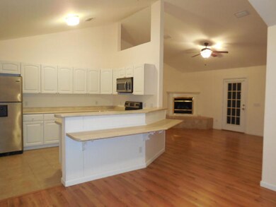 kitchen to living room