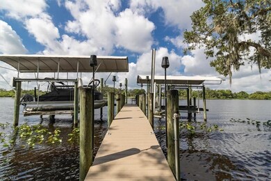 2 covered boat lifts and one jet ski lift