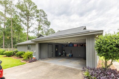 Garage with door