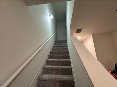 Stairs with visible vents