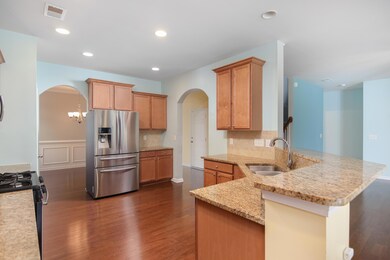 Open Kitchen with Bar Seating