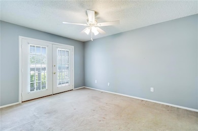 Primary Bedroom view from hallway door entry