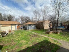 Back yard/garage