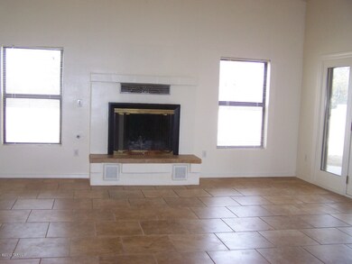 Living room & fireplace