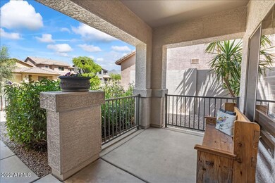 Covered front porch