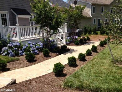 Yard/Garden - A view of the beautiful landscaping 