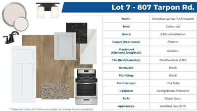 Interior Color Board