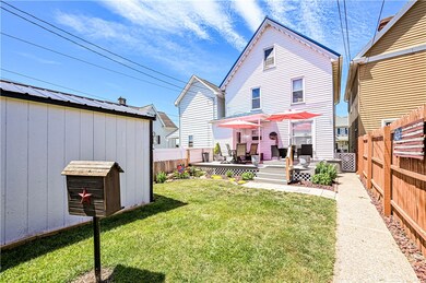 The level yard will provide easy maintenance and i
