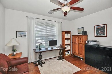 Bedroom being used as an office