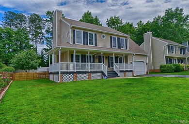 This home is sited on flat lot with private rear y