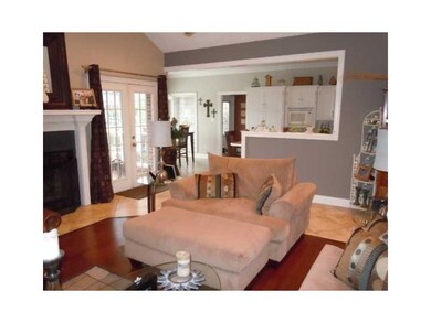 Living Room. open living area with view towards ki