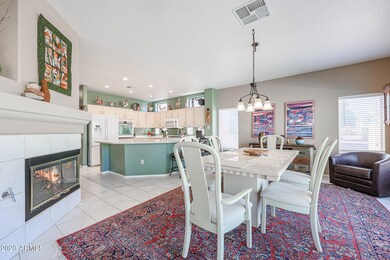 Open Kitchen & Dining Area