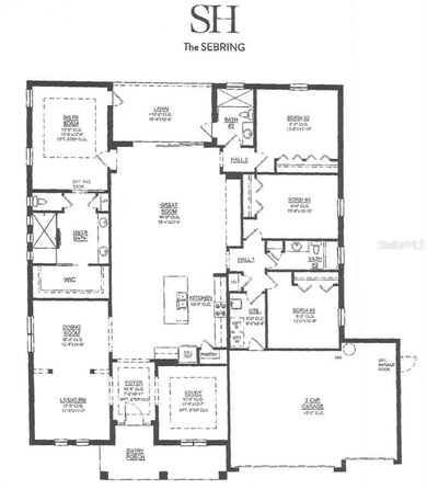 The Sebring Sample Floor Plan